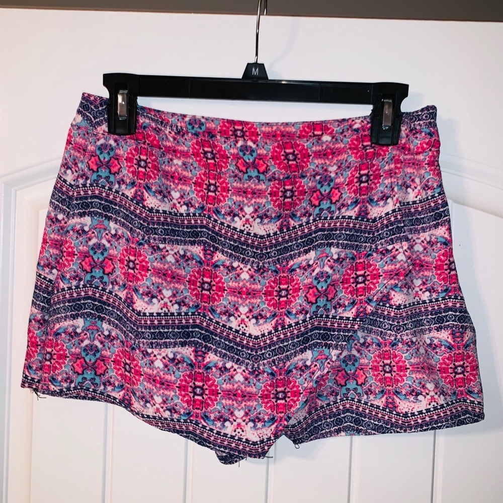 Pink Republic Multi Color Skort